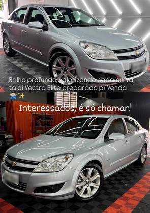 CHEVROLET VECTRA 2.0 MPFI ELITE 8V 140CV FLEX 4P AUTOMÁTICO CHEVROLET VECTRA 2.0 MPFI ELITE 8V 140CV FLEX 4P AUTOMÁTICO